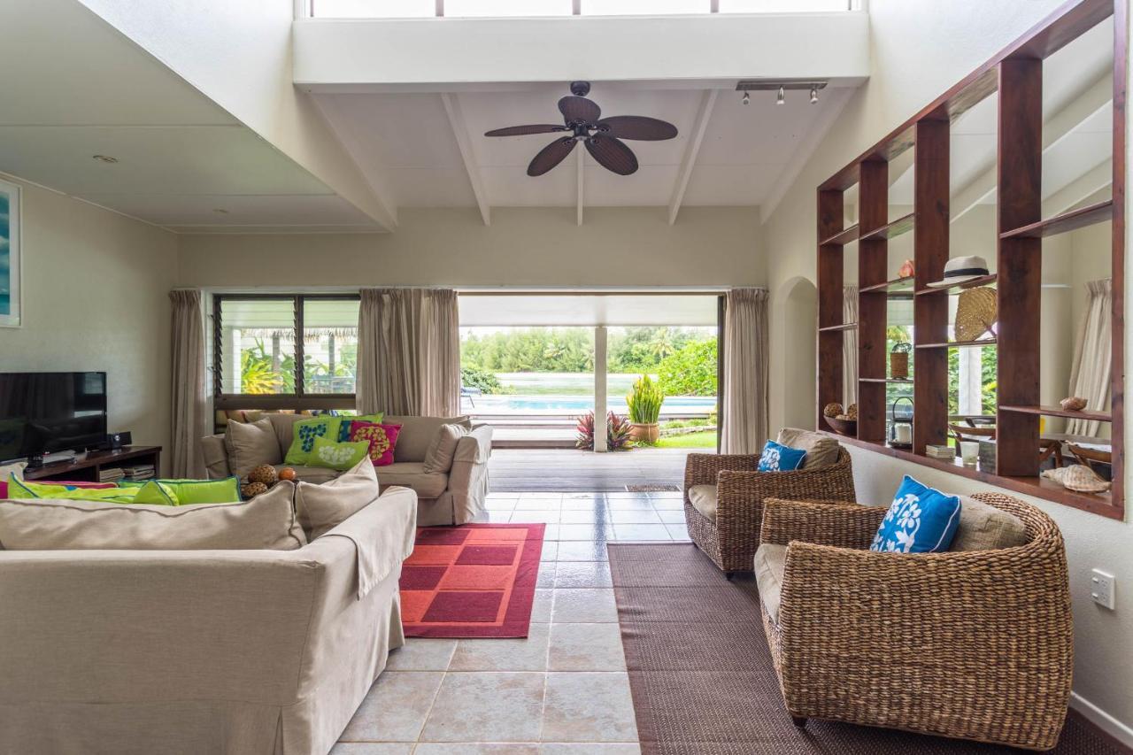 Muri Beach Villa Rarotonga Exteriör bild